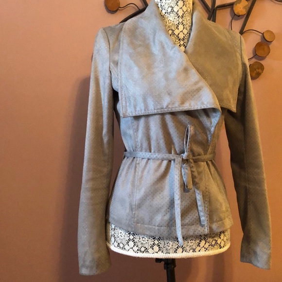 [KENNETH COLE NEW YORK] Grey Jacket Size XS - Picture 2 of 7